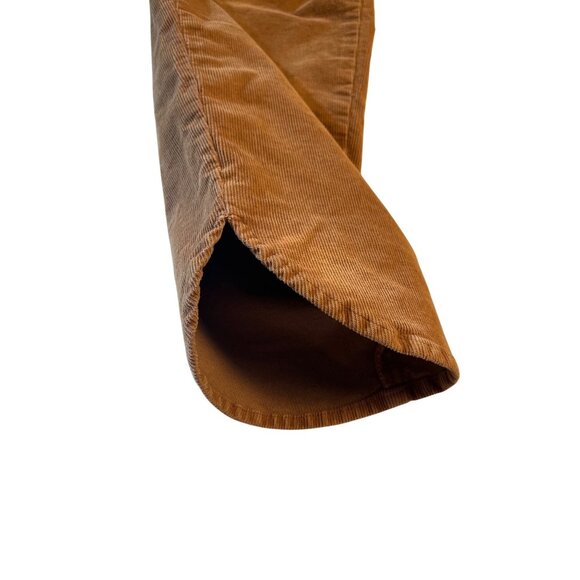 Marine Layer Camel Brown Corduroy Elastic Waistband Pants Size S Womens Casual - Picture 7 of 12